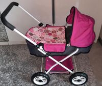 Puppenwagen bayer Neuwertig  Kinderwagen für Puppen pink Niedersachsen - Vechelde Vorschau