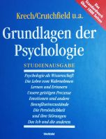 Buch: Grundlagen der Psychologie / Krech & Crutchfield Nordrhein-Westfalen - Düren Vorschau