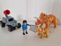 Playmobil Dino mit Offroader und Fangnetz Nordrhein-Westfalen - Haltern am See Vorschau