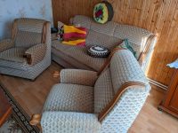 Schlafcouch, 2Sitzer, 2 Sessel und ein höhenverstellbarer Tisch m Sachsen-Anhalt - Genthin Vorschau