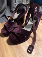 Ash Plateau Heels riemchen bordeuax aubergine Kroko NEU Berlin - Wilmersdorf Vorschau