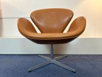 STUDIOKOMFOR Arne Jacobsen SWAN CHAIR Cognac LEATHER Fritz Hansen Nordrhein-Westfalen - Münster-Hafen Vorschau