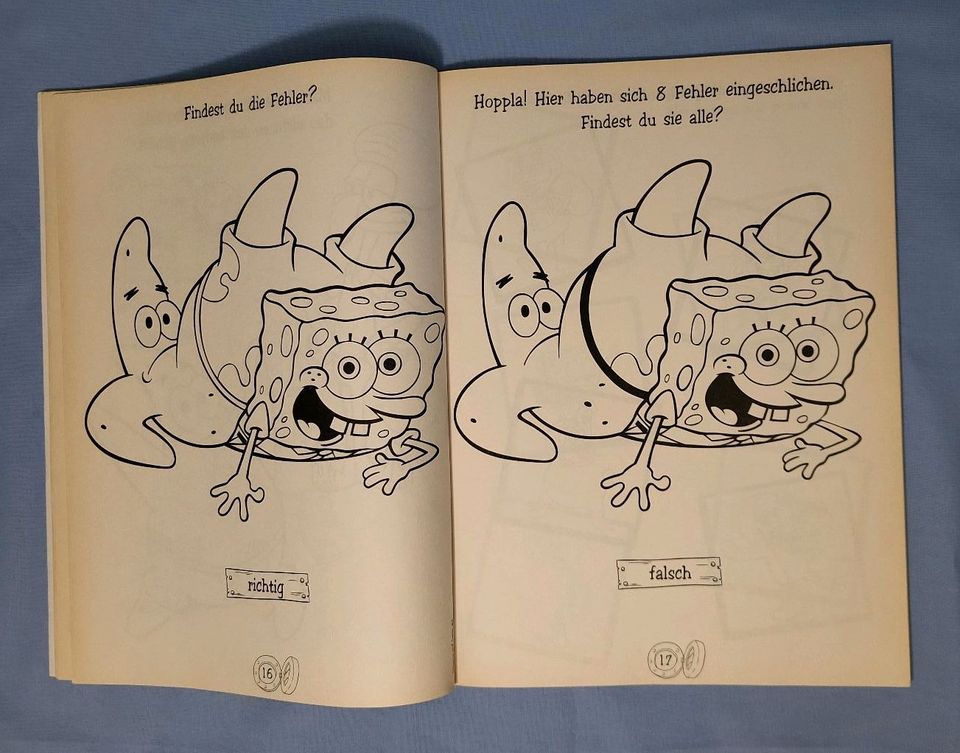 SpongeBobs Mal- und Lernspielbuch in Südbrookmerland