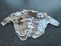 4 x Baby Body in Gr. 50 für Neugeborene, beige Niedersachsen - Barsinghausen Vorschau