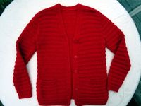 Strickjacke kirschrot Größe 40-42 Baden-Württemberg - Schelklingen Vorschau