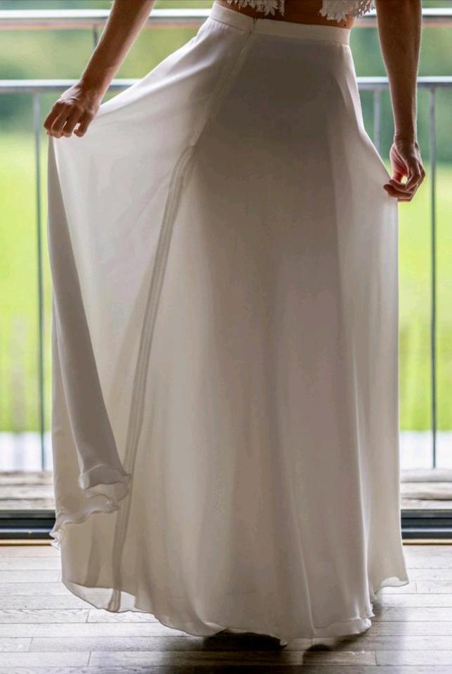Zweiteiler Rock mit Schlitz Gr.S, Mix&Match, Brautkleid, Hochzeit in Ravensburg