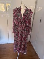 Maxikleid Zara 36 S Blümchenkleid Pink Berlin - Wannsee Vorschau