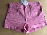 TOP!!! NEU!! Coole H&M Twill Shorts Hose Stretch Gr 164 rosa pink Nordrhein-Westfalen - Minden Vorschau