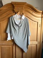 weiße Bluse EDC Gr. S und Poncho grau Nordrhein-Westfalen - Brühl Vorschau