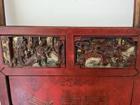 4 Stück asiatische Kunst Holz Wandbilder Schnitzerei Wandpaneele Nordrhein-Westfalen - Hennef (Sieg) Vorschau