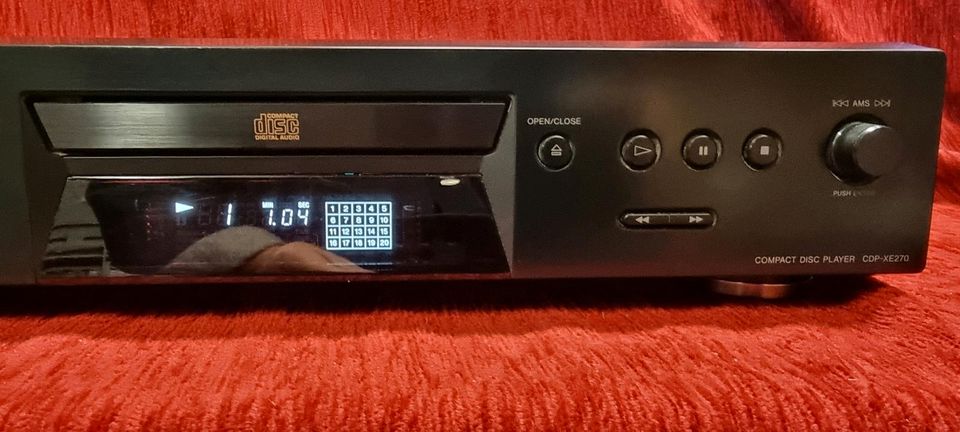 Sony CD-Player CDP-XE 270 in Wustermark