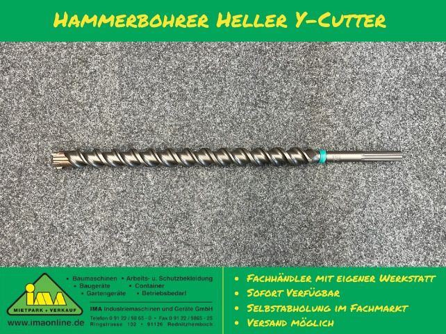 Hammerbohrer Heller Y-Cutter SDS-Max 450 mm Ø 35 mm Bohrer in Rednitzhembach