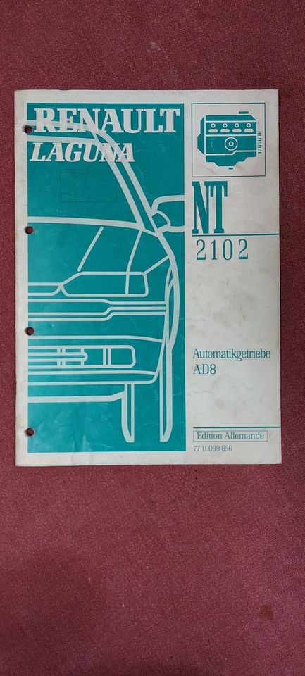Reparaturhandbuch Renault Laguna NT 2102 Automatikgetriebe in Frohburg