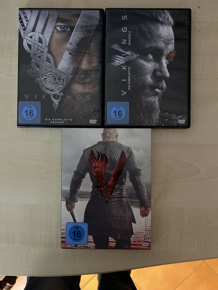 Verkaufe Vikings Staffel 1-3 als DVD nur komplett in Zülpich