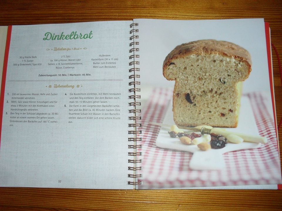 Brot von herzhaft bis süß / Brot backen für jedermann in Bingen