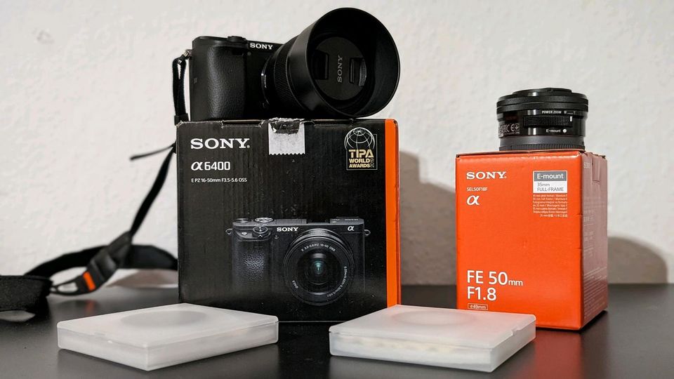 Sony A6400 Kit + Sony 50mm F1.8 und Filter in Grevesmuehlen