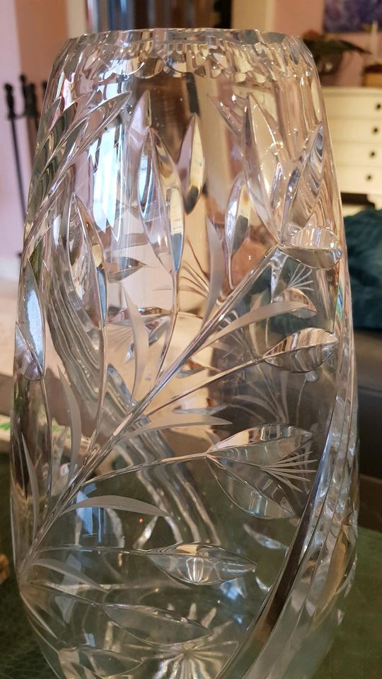 Bleikristall Vase in Tostedt