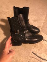 Damenschuhe Stiefel schwarz Gr 36 Leder N21 Top NP 450€ Bayern - Osterhofen Vorschau
