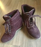 Graceland Stiefeletten mit Keilabsatz Gr. 39 Bordeauxrot Köln - Riehl Vorschau