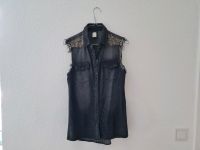 Vila Jeans Bluse Jeans Hemd mit Steinen Hessen - Wiesbaden Vorschau