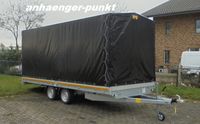 PKW Anhänger Hochlader TIEFER 5 m x 2 x 2 m LKW Plane SPITZDACH Nordrhein-Westfalen - Kevelaer Vorschau