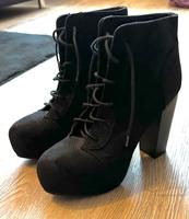 Schwarze Plateau Schuhe von H&M Divided Bayern - Memmingen Vorschau