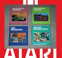 NEU 4x ATARI 2600 VCS > Sesam|Tanzende Teller|Phantom|See Monste Schleswig-Holstein - Wallsbüll Vorschau