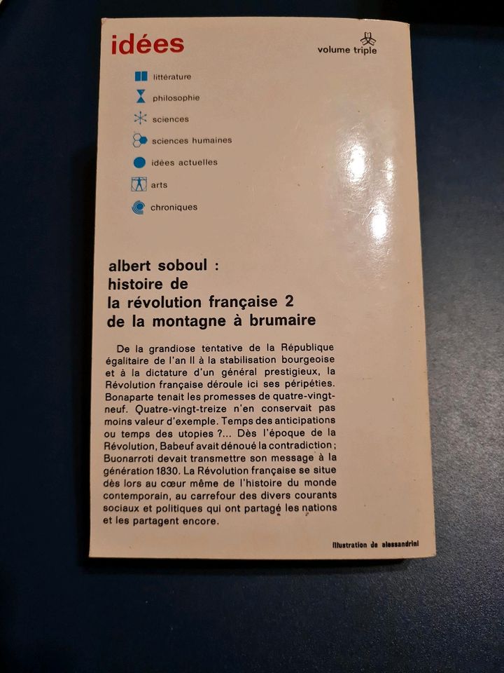 Albert Soboul histoire de la révolution française 2 in Altena