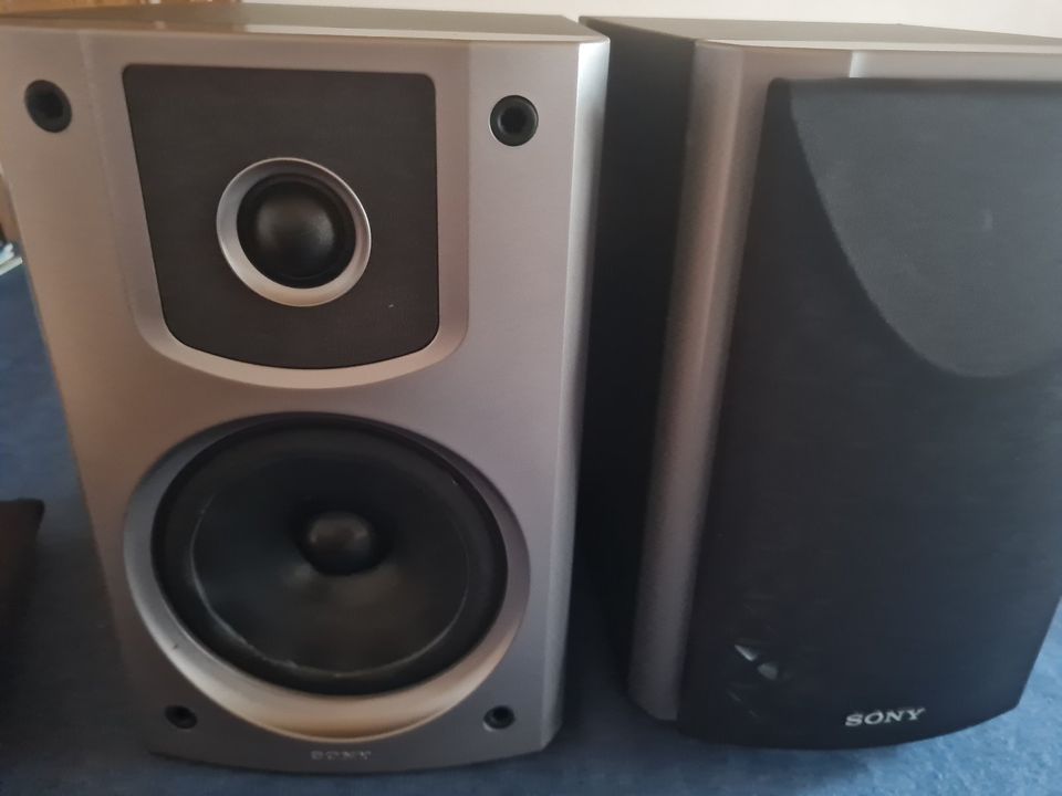 SONY Stereo-Verstärker TA-D507 und 4 passende Boxen(SONY) in Wallmerod