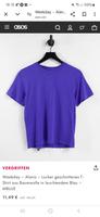 Suche T-Shirt von Asos Weekday Alanis in blau / lila Düsseldorf - Eller Vorschau