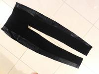 ★ even & odd ★ Leggings mit seitlichem Kunstleder M 38 schwarz Niedersachsen - Adendorf Vorschau