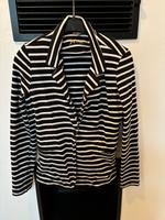 Blazer Stretch schwarz weiß gestreift Street One Größe 34 Bayern - Obertraubling Vorschau