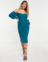 Kleid von Asos Gr.38 petrol Farbe zara einmal getragen wie Neu Nordrhein-Westfalen - Oberhausen Vorschau