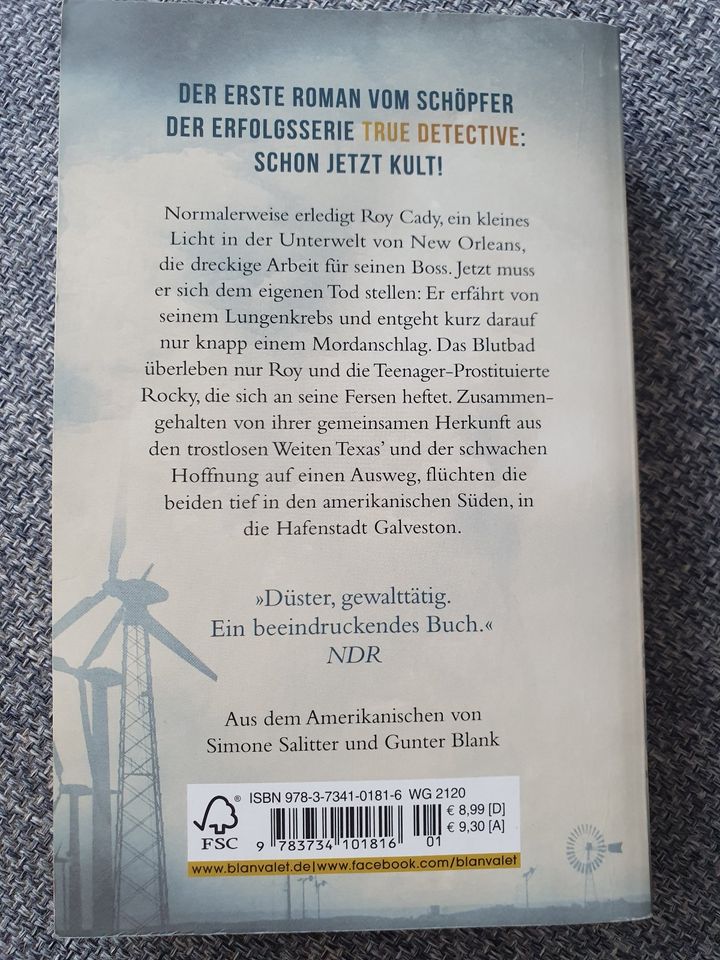 Nic Pizzolatto: Galveston SC gelesen, sehr gut erhalten in Stuttgart