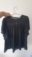 T-Shirt schwarz transparent Damen, Größe 34 Baden-Württemberg - Schwieberdingen Vorschau