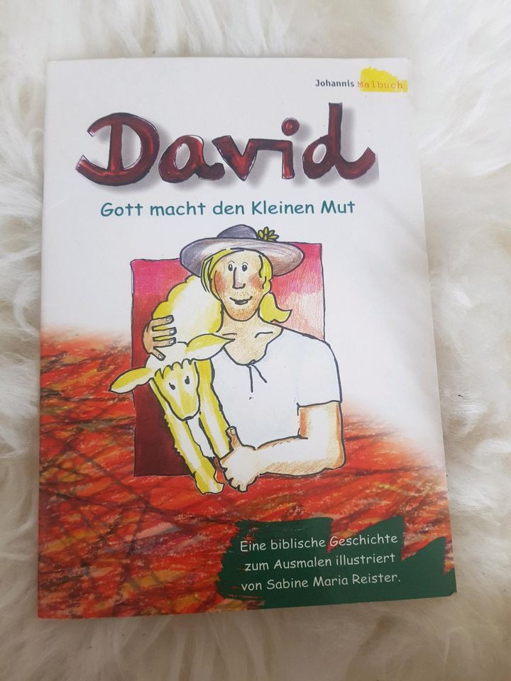 15 Seiten Malspass mit Geschichte von David in Hamburg