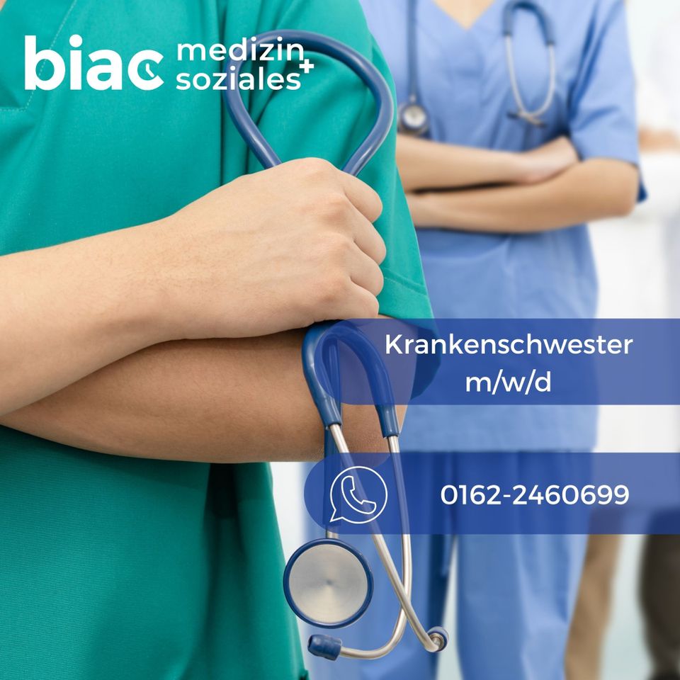 Krankenschwester (m/w/d) - 25,50€/ Stunde in Dresden