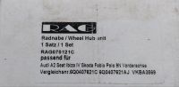Radlager vorne RAG 070121C VKBA3569 Polo Audi A2 Skoda Fabia Bayern - Grafling Vorschau