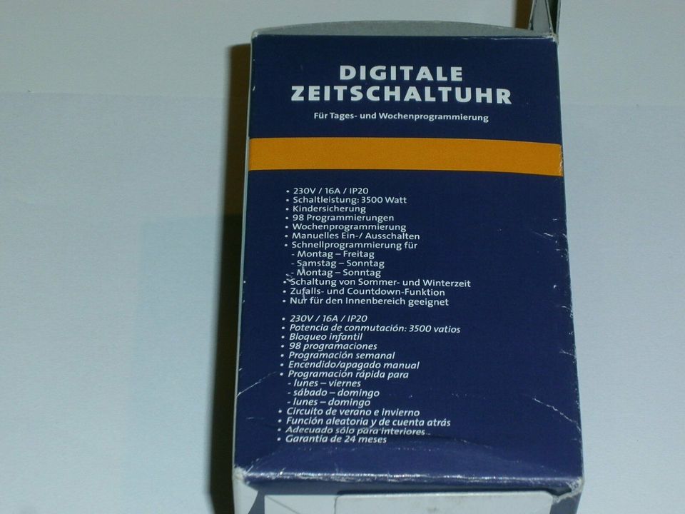 Digitale Zeitschaltuhr neu in Geilenkirchen