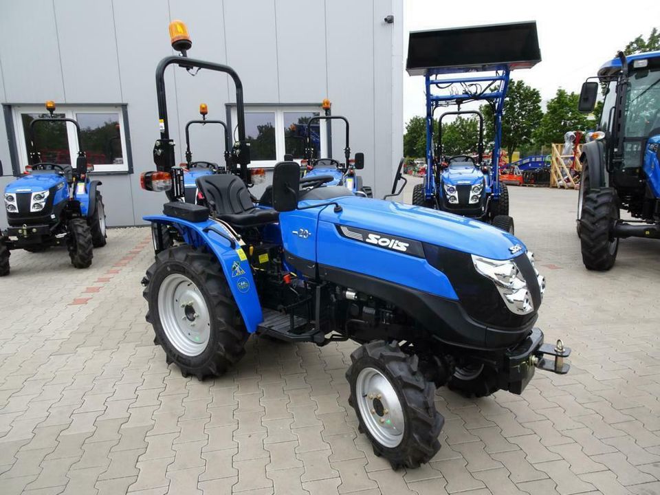 Solis 20 Traktor Trecker Schlepper 20PS Neu Rasentraktor in Osterweddingen