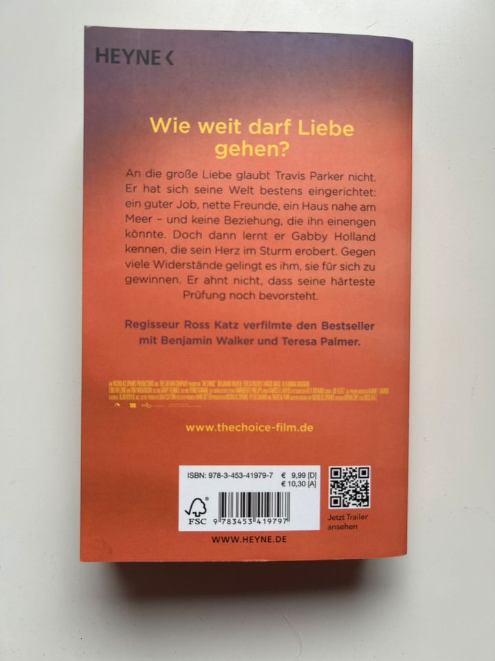 Buch the choice in Freudenburg