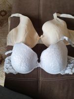 2 BHs weiss und beige 85D beide Nordrhein-Westfalen - Burbach Vorschau