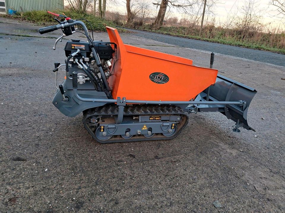 DINO Dumper  Raupenantrieb 500kg Schneeschild Winterdienst in Norderheistedt