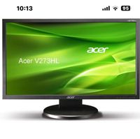 ❌Bildschirm ACER LCD  V273 HL❌ Bayern - Stephanskirchen Vorschau