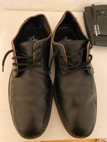 Herren Schuhe Ricker Schwarz Leder Gr. 43 schnüren Niedersachsen - Stade Vorschau