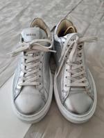 Nubikk, Damen Sneaker Gr 38, Leder, Silber Hannover - Döhren-Wülfel Vorschau