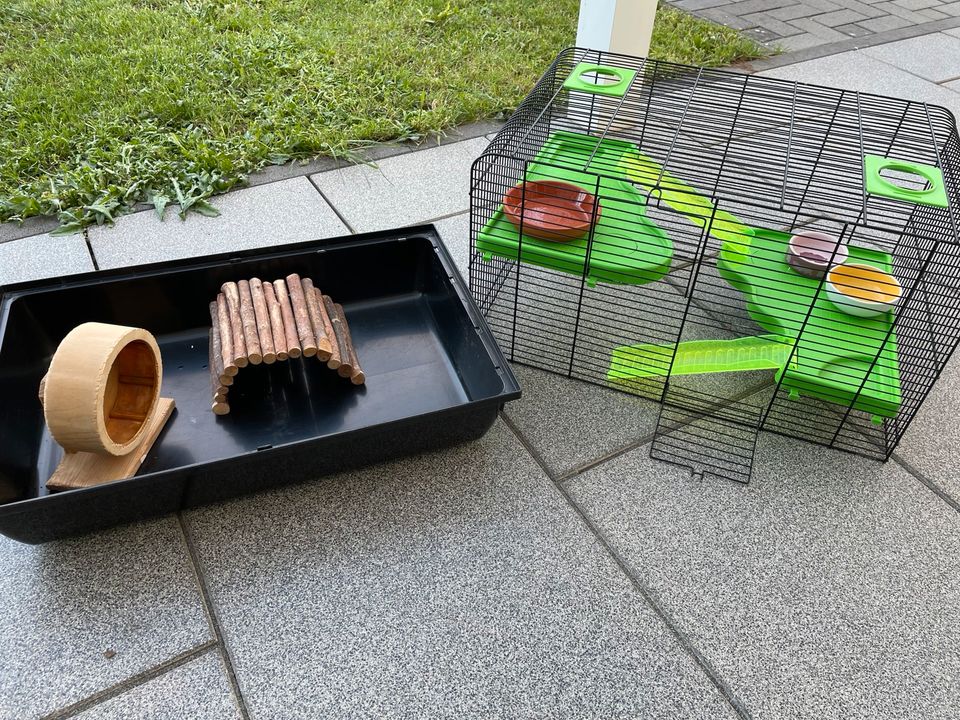 Hamsterkäfig mit Zubehör in Bad Kreuznach