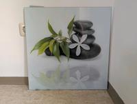 Glasbild Steine mit Blume Bayern - Pechbrunn Vorschau