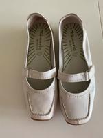 Tamaris Damenschuhe Gr. 38 Leder weiß Hessen - Langgöns Vorschau