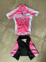 Kinder Radlerhose Trikot weiß/rosa/schwarz 116/122 Top Zustand Bayern - Saaldorf-Surheim Vorschau